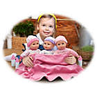 Alternate image 1 for Cuddle Kids&reg; Lovable Triplets&trade; Dolls