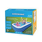 Alternate image 3 for Kiddiworks&trade; Deluxe Inflatable Pool in Blue