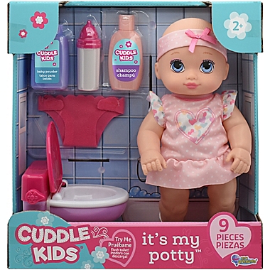 Cuddle Kids&reg; It&#39;s My Potty&trade; Doll and Playset. View a larger version of this product image.