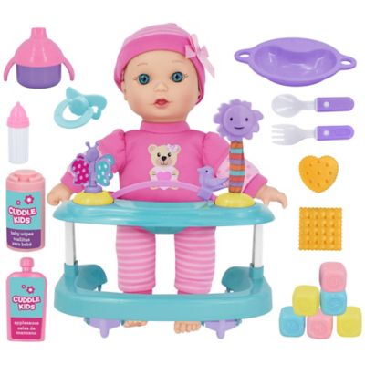 Cuddle Kids It&#39;s Playtime 11-Inch Baby Doll Playset