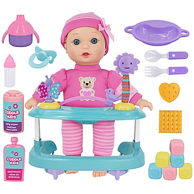 Cuddle Kids It&#39;s Playtime 11-Inch Baby Doll Playset. View a larger version of this product image.