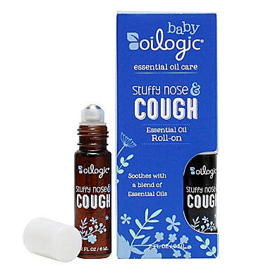 Oilogic&reg; .2 fl. oz. Stuffy Nose &amp; Cough Essential Oil Vapor Roll-On. View a larger version of this product image.