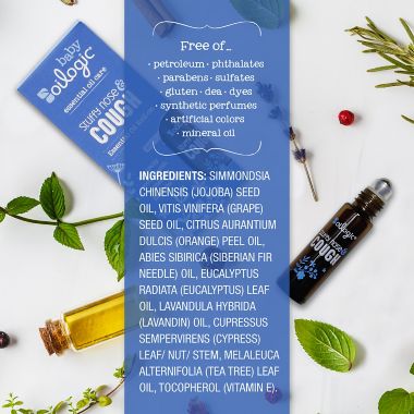 Oilogic&reg; .2 fl. oz. Stuffy Nose &amp; Cough Essential Oil Vapor Roll-On. View a larger version of this product image.