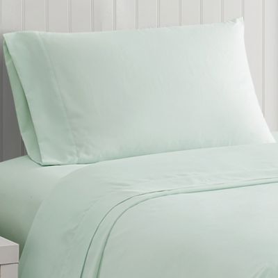 Simply Essential&trade; Truly Soft&trade; Microfiber Twin Sheet Set in Hint Of Mint