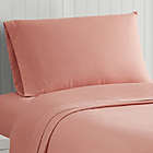 Alternate image 0 for Simply Essential&trade; Truly Soft&trade; Microfiber Twin XL Sheet Set in Coral Haze