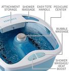 Alternate image 4 for HoMedics&reg; Shower Bliss Foot Spa with Heat Boost Power