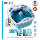 Alternate image 4 for HoMedics&reg; Shower Bliss Foot Spa with Heat Boost Power