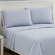 Simply Essential&trade; Truly Soft&trade; Microfiber Queen Sheet Set in Zen Blue