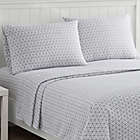 Alternate image 0 for Simply Essential&trade; Truly Soft&trade; Microfiber Queen Sheet Set in Microchip Print