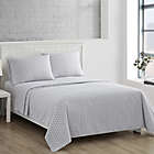 Alternate image 1 for Simply Essential&trade; Truly Soft&trade; Microfiber Queen Sheet Set in Microchip Print