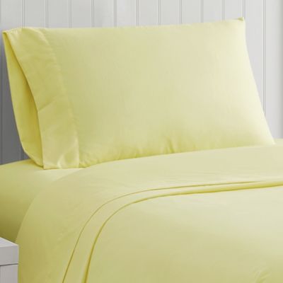 Simply Essential&trade; Truly Soft&trade; Microfiber Twin Sheet Set in Limelight