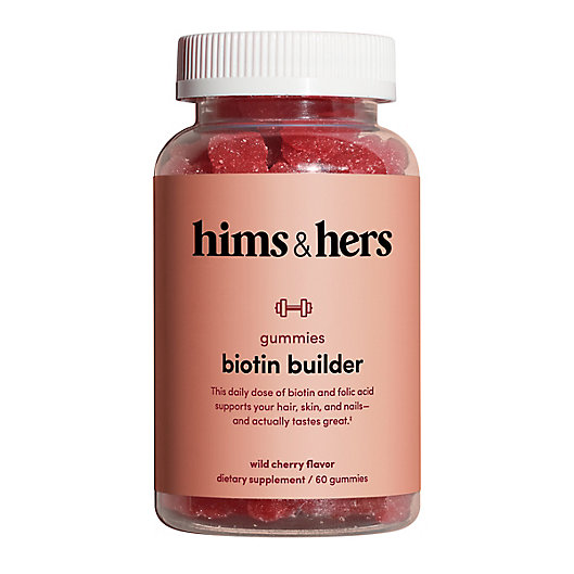 Alternate image 1 for hims & hers 60-Count Biotin Gummies in Cherry