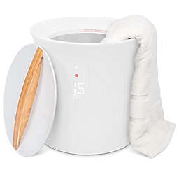 LiveFine Bucket Style Towel Warmer in White
