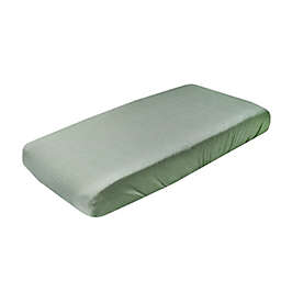 Copper Pearl™ Briar Changing Pad Cover in Green