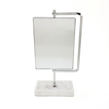 The Threadery&trade; 5x Ensemble Vanity Mirror in White. View a larger version of this product image.