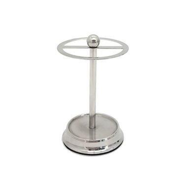 The Threadery&trade; Metal Toothbrush Holder in Chrome. View a larger version of this product image.
