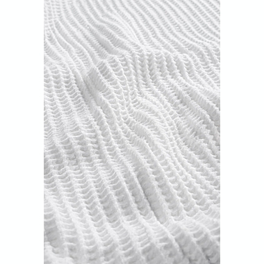Haven&trade; Organic Cotton Waffle &amp; Modal Bath Towel in Bright White. View a larger version of this product image.