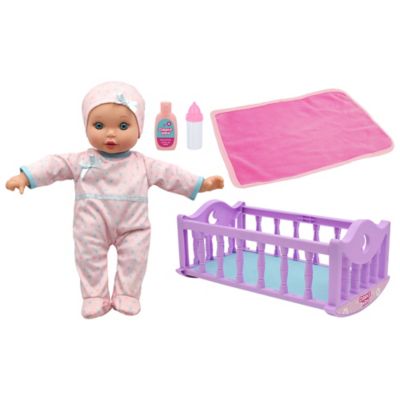 Cuddle Kids&reg; Crib Time Fun&trade; Doll and Playset