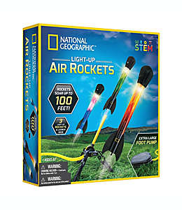 Set de cohetes con luz National Geographic™, 5 piezas