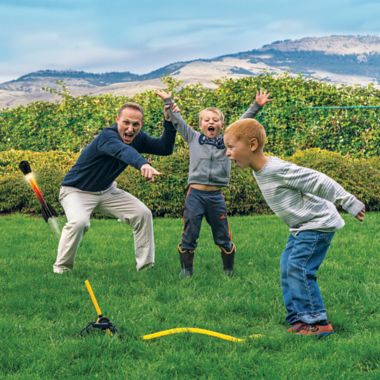 National Geographic&reg; 5-Piece Light-Up Air Rockets Set. View a larger version of this product image.
