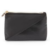 Scunci&reg; Cosmetic Clutch in Black