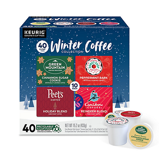 Alternate image 1 for Winter Coffee Variety Pack K-Cup® Pods 40-Count