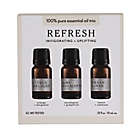 Alternate image 1 for SpaRoom&reg; 3-Pack Refresh 100% Pure Essential Oils