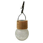 Alternate image 0 for Everhome&trade; Crackle Hanging Outdoor Solar Umbrella Clip Light
