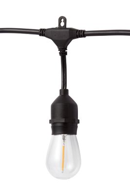 Simply Essential&trade; 30-Foot LED String Lights in Black