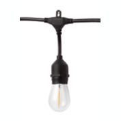 Simply Essential&trade; 30-Foot LED String Lights in Black