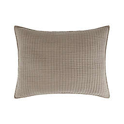 Levtex Home Gauze Standard Pillow Sham in Taupe