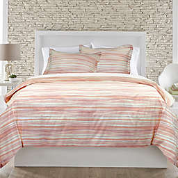 Springs Home Abstract Stripe 3-Piece Duvet Cover Set