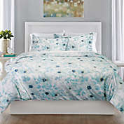 Springs Home Floral 3-Piece Full/Queen Duvet Cover Set in Teal