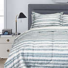 Alternate image 1 for Springs Home Stripe 3-Piece King Comforter Set in Aqua