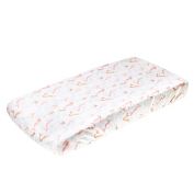 Copper Pearl&trade; Coral Changing Pad Cover in Pink
