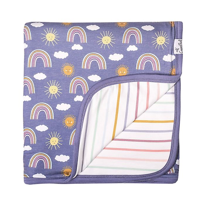 buybuybaby.com | Copper Pearl® 3-Layer Hope Reversible Quilt in Purple