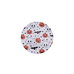 H for Happy™ Halloween Salad Plate in White