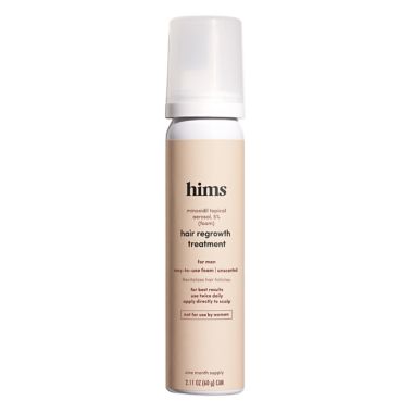hims® 2 oz. Hair Treatment Minoxidil 5% Topical Foam Solution | Bed Bath & Beyond