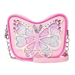 OMG Accessories Butterfly Crossbody Bag in Cotton Candy