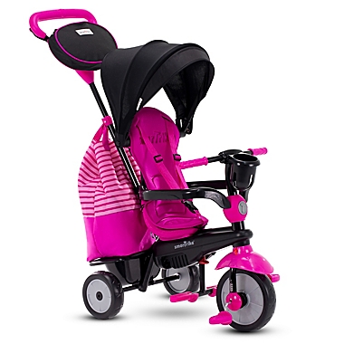 smarTrike&reg; 4-in-1 Swing DLX Trike in Pink. View a larger version of this product image.