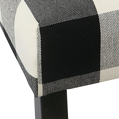 HomePop&trade; Modern Parsons Plaid Dining Chairs (Set of 2). View a larger version of this product image.