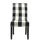 Alternate image 5 for HomePop&trade; Modern Parsons Plaid Dining Chairs (Set of 2)