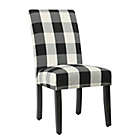 Alternate image 6 for HomePop&trade; Modern Parsons Plaid Dining Chairs (Set of 2)