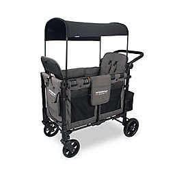 Wonderfold® Elite Double Stroller Wagon in Grey/Charcoal