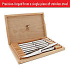 Alternate image 4 for ZWILLING 8-Piece Stainless Steel Steak Knife Set in Presentation Box