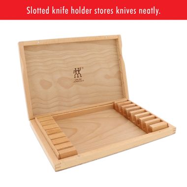 ZWILLING 8-Piece Stainless Steel Steak Knife Set in Presentation Box. View a larger version of this product image.