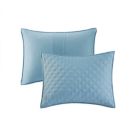 Alternate image 8 for Madison Park&reg; Pema 8-Piece Printed Full/Queen Comforter and Coverlet Set Collection in Blue