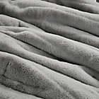 Alternate image 5 for Madison Park&reg; Amara Faux Fur 3-Piece King/California King Comforter Set in Grey