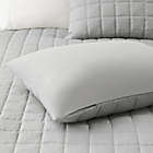 Alternate image 4 for N Natori Cocoon 3-Piece Quilt Top King/California King Comforter Set in Grey