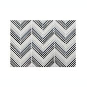 Simply Essential&trade; Chevron 13-Inch x 18-Inch Place Mat in Grey